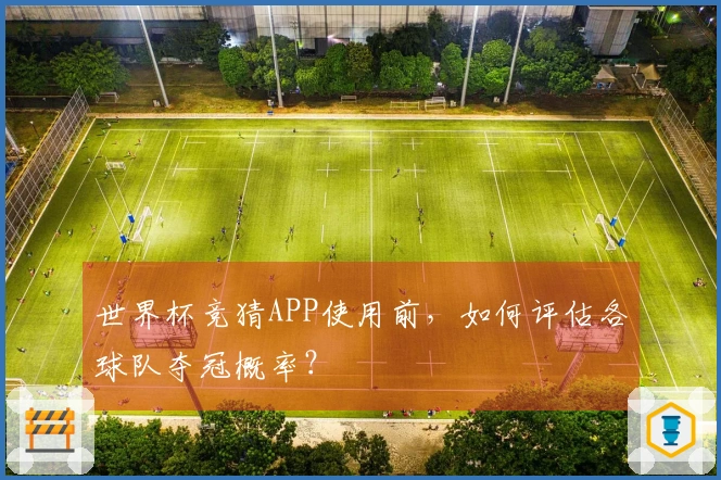 世界杯竞猜APP使用前，如何评估各球队夺冠概率？